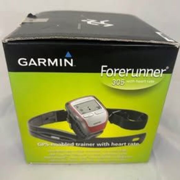 Garmin Forerunner 305 GPS Sports Watch With Heart Rate - Picture 1 of 14